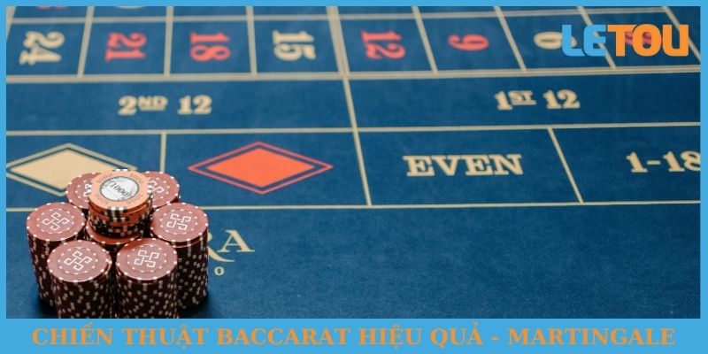 Chiến thuật Baccarat hiệu quả - Martingale